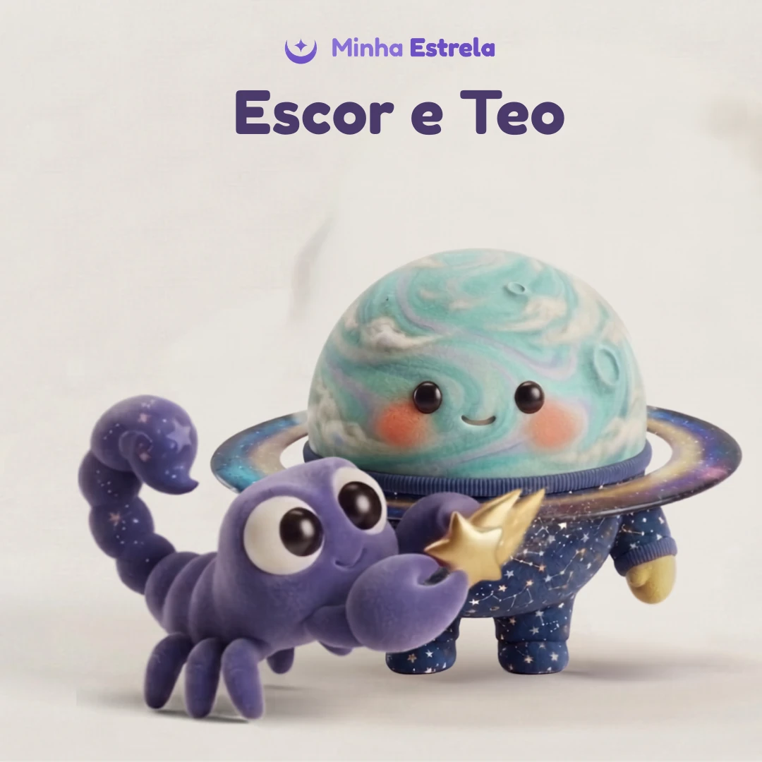 Escor, o amiguinho de Escorpião