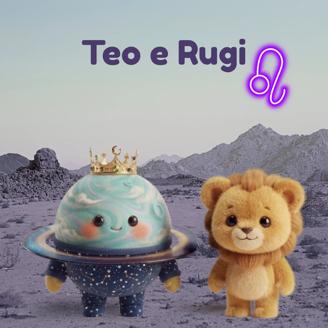 Rugi, o amiguinho de Leão